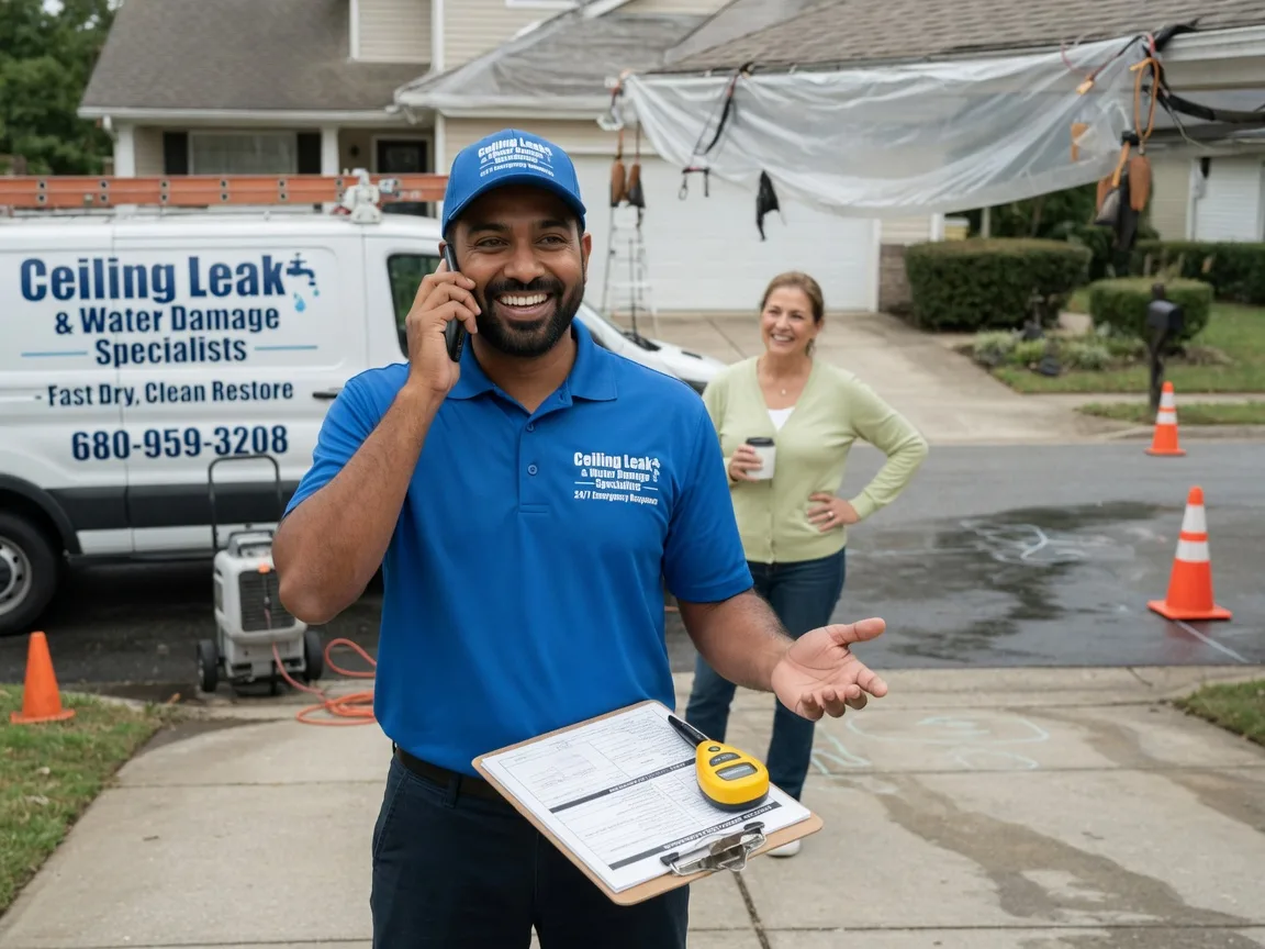 Ceiling Leak Cleanup Van Etten, NY FAQs